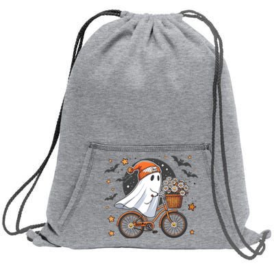 Cute Halloween Ghost S Sweatshirt Cinch Pack Bag