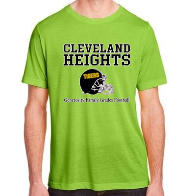 Cleveland Heights Generosity Family Grades Football Adult ChromaSoft Performance T-Shirt