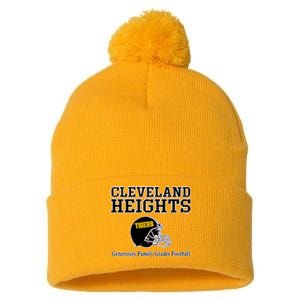 Cleveland Heights Generosity Family Grades Football Pom Pom 12in Knit Beanie