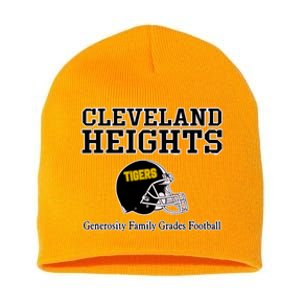 Cleveland Heights Generosity Family Grades Football Short Acrylic Beanie