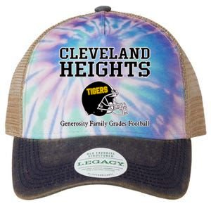 Cleveland Heights Generosity Family Grades Football Legacy Tie Dye Trucker Hat