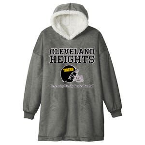 Cleveland Heights Generosity Family Grades Football Hooded Wearable Blanket