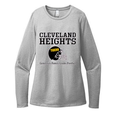 Cleveland Heights Generosity Family Grades Football Womens CVC Long Sleeve Shirt