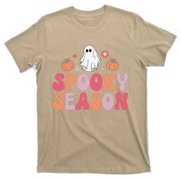 Cute Halloween Groovy Ghost Spooky Season Halloween Costume T-Shirt