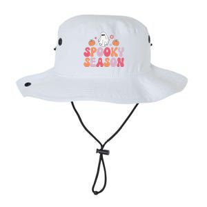 Cute Halloween Groovy Ghost Spooky Season Halloween Costume Legacy Cool Fit Booney Bucket Hat