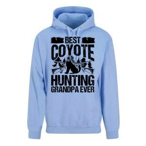 Coyote Hunting Grandpa Hunter Fathers Day Predator Hunting Gift Unisex Surf Hoodie