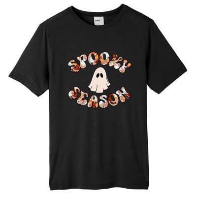 Cute Halloween Ghost Spooky Season Spooky Vibes Ghost Cool Gift Tall Fusion ChromaSoft Performance T-Shirt