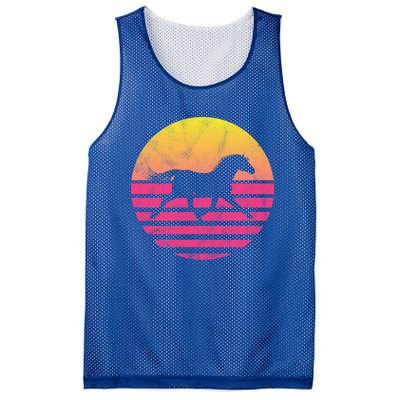 Classic Horse Gift Mesh Reversible Basketball Jersey Tank