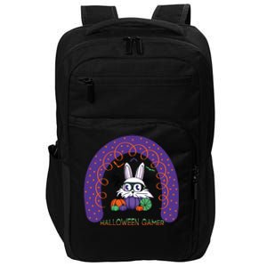 Cute Halloween Gamer Cute Bunny Cute Halloween Rainbow Halloween Pumpkins Impact Tech Backpack