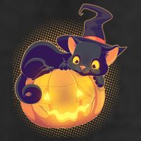 Cute Halloween Glowing Pumpkin Jackolantern Witch Cat Adult Drive Performance Visor