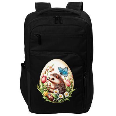 Cute Hedgehog - Giant Easter Egg Surprise Happy Easter Day Impact Tech Backpack