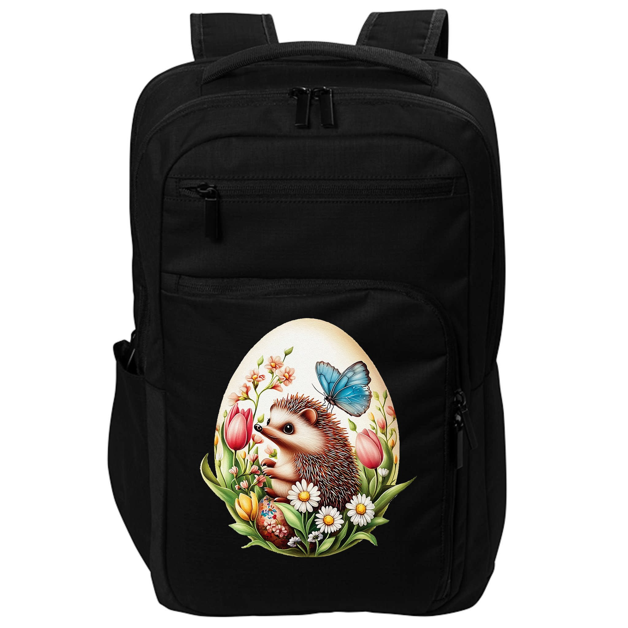 Cute Hedgehog - Giant Easter Egg Surprise Happy Easter Day Impact Tech Backpack