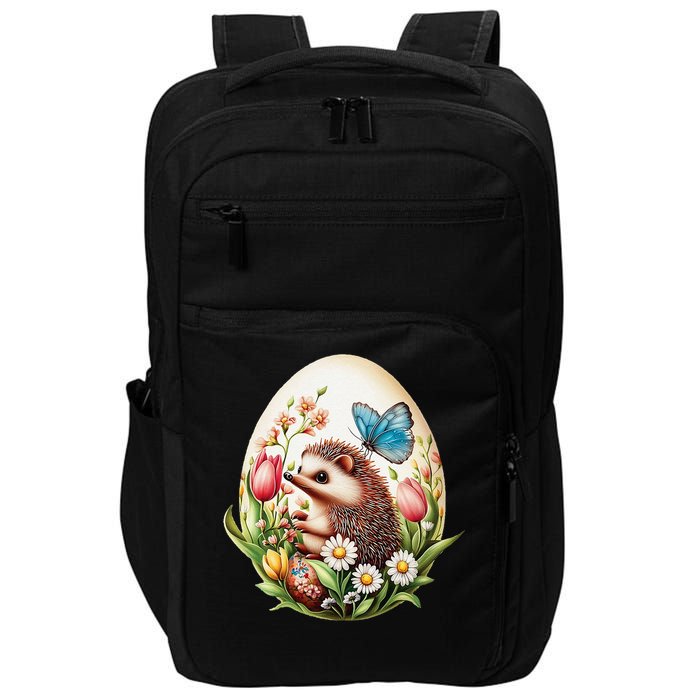 Cute Hedgehog - Giant Easter Egg Surprise Happy Easter Day Impact Tech Backpack