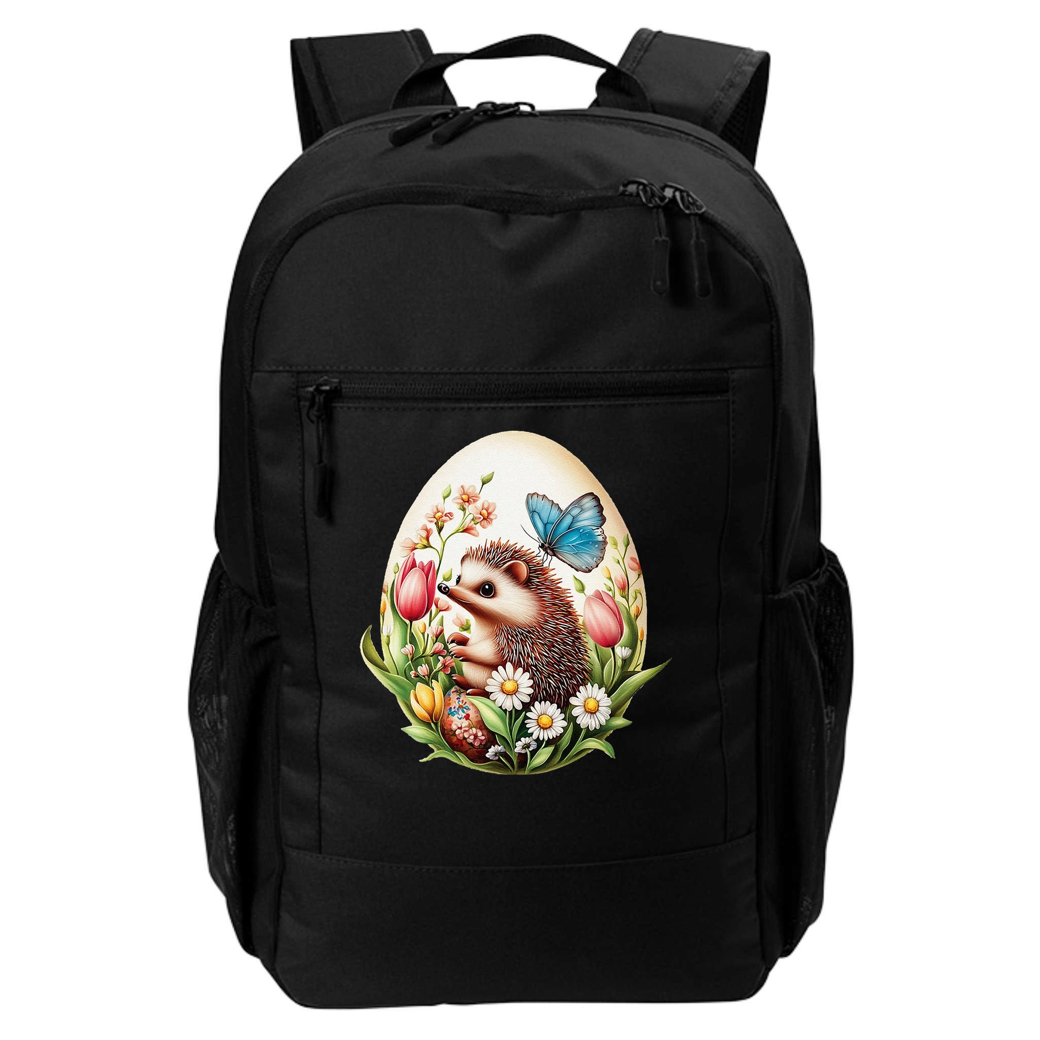 Cute Hedgehog - Giant Easter Egg Surprise Happy Easter Day Backpack