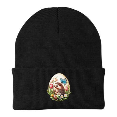 Cute Hedgehog - Giant Easter Egg Surprise Happy Easter Day Beanie