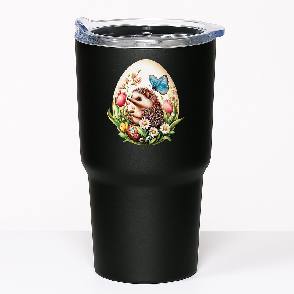 Cute Hedgehog - Giant Easter Egg Surprise Happy Easter Day Tumbler