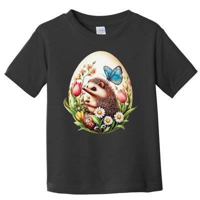 Cute Hedgehog - Giant Easter Egg Surprise Happy Easter Day Toddler T-Shirt