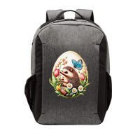 Cute Hedgehog - Giant Easter Egg Surprise Happy Easter Day Vector Backpack