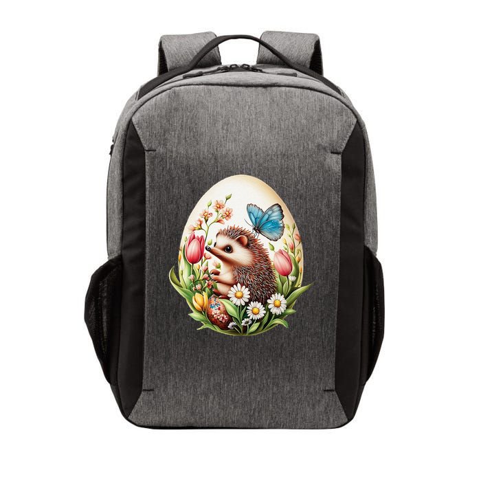 Cute Hedgehog - Giant Easter Egg Surprise Happy Easter Day Vector Backpack