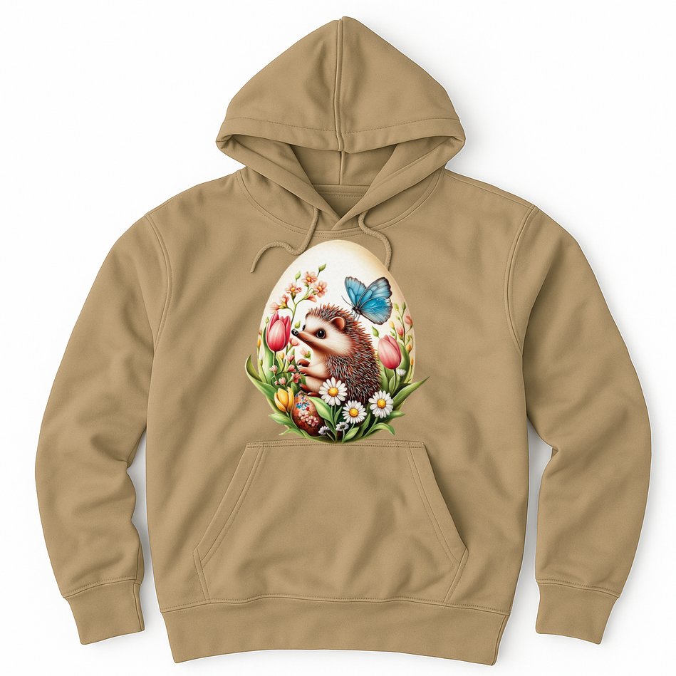 Cute Hedgehog - Giant Easter Egg Surprise Happy Easter Day Hoodie