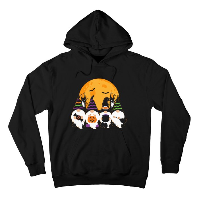 Cute Halloween Gnome Spooky Gardening Trick Or Treat Hoodie