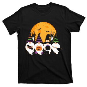 Cute Halloween Gnome Spooky Gardening Trick Or Treat T-Shirt