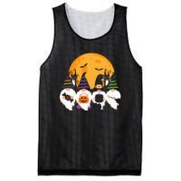 Cute Halloween Gnome Spooky Gardening Trick Or Treat Mesh Reversible Basketball Jersey Tank