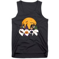 Cute Halloween Gnome Spooky Gardening Trick Or Treat Tank Top