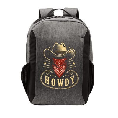 Cowboy Hat Howdy Western Rodeo Vector Backpack