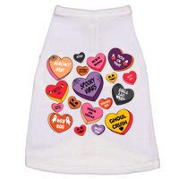 Candy Hearts Halloween Retro Halloween Doggie Tank