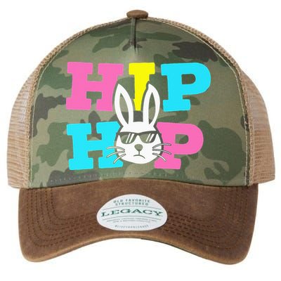 Cool Hip Hop Easter Bunny rabbit eggs month Legacy Tie Dye Trucker Hat