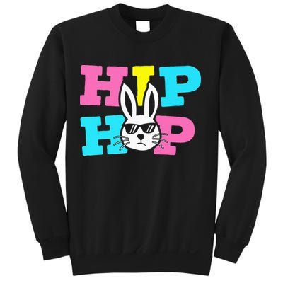 Cool Hip Hop Easter Bunny rabbit eggs month Sweatshirt