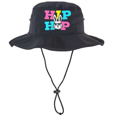 Cool Hip Hop Easter Bunny rabbit eggs month Bucket Hat