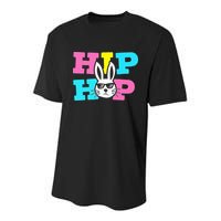 Cool Hip Hop Easter Bunny rabbit eggs month Youth Performance Sprint T-Shirt