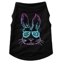 Cool Hip Hop Happy Easter Bunny Face With Sunglasses Doggie Tank