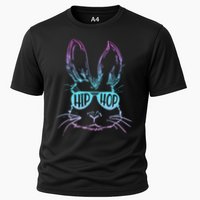 Cool Hip Hop Happy Easter Bunny Face With Sunglasses Performance Shirt