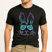 Cool Hip Hop Happy Easter Bunny Face With Sunglasses Performance Shirt