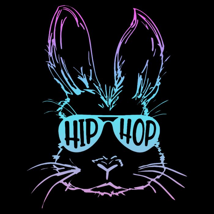 Cool Hip Hop Happy Easter Bunny Face With Sunglasses Impact Tech Backpack