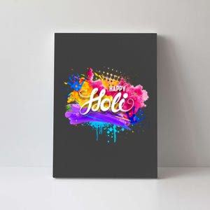 Colorful Happy Holi Celebrate South Asian Indian Hindu Festival Canvas