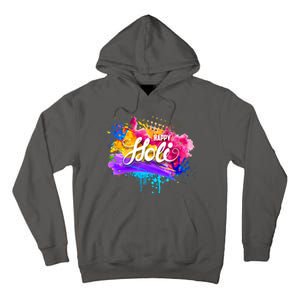 Colorful Happy Holi Celebrate South Asian Indian Hindu Festival Tall Hoodie