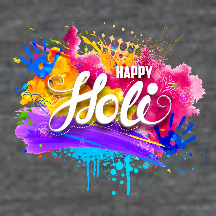Colorful Happy Holi Celebrate South Asian Indian Hindu Festival Kids Hoodie