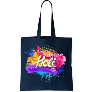 Colorful Happy Holi Celebrate South Asian Indian Hindu Festival Tote Bag