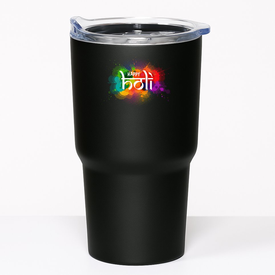Colorful Happy Holi India Hindu Celebration Tumbler