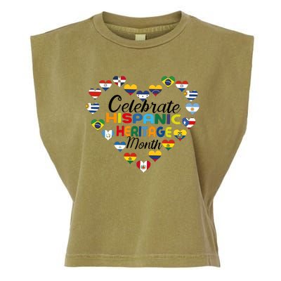 Celebrate Hispanic Heritage Month Garment-Dyed Women's Muscle Tee