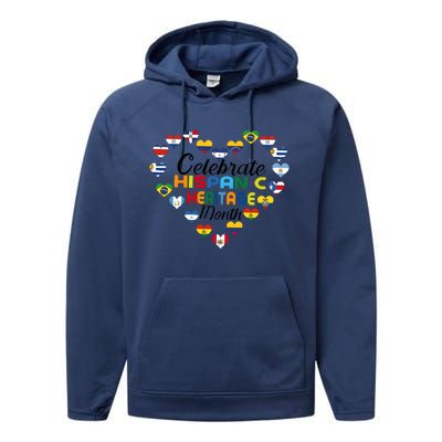 Celebrate Hispanic Heritage Month Performance Fleece Hoodie