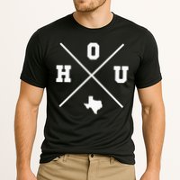 Classic Hou Houston Crossmark State Outline Cooling Performance Crew T-Shirt