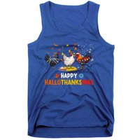 Chicken Halloween Happy Hallothanksmas Autumn Thanksgiving Gift Tank Top