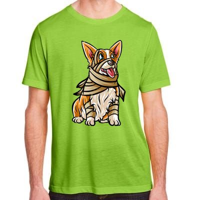 Corgi Happy Halloween Costume Mummie Great Gift Adult ChromaSoft Performance T-Shirt