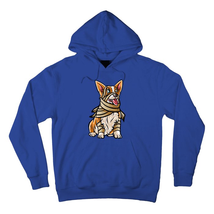 Corgi Happy Halloween Costume Mummie Great Gift Hoodie