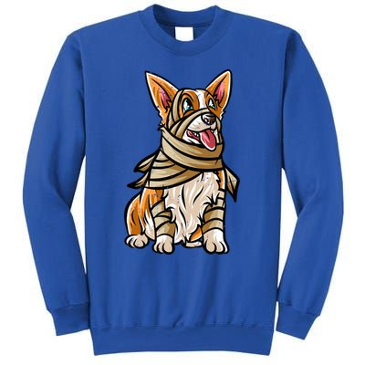 Corgi Happy Halloween Costume Mummie Great Gift Sweatshirt